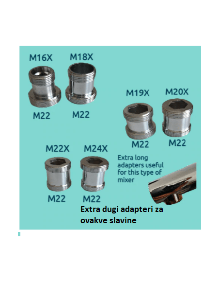 Extension for ecopro or ecopro compact water filter