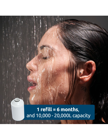 Diamond shower filter refill - 1 pc.